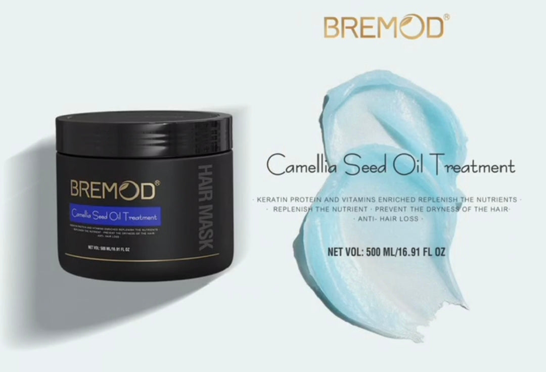 Bremod hair food Camellia seed mask