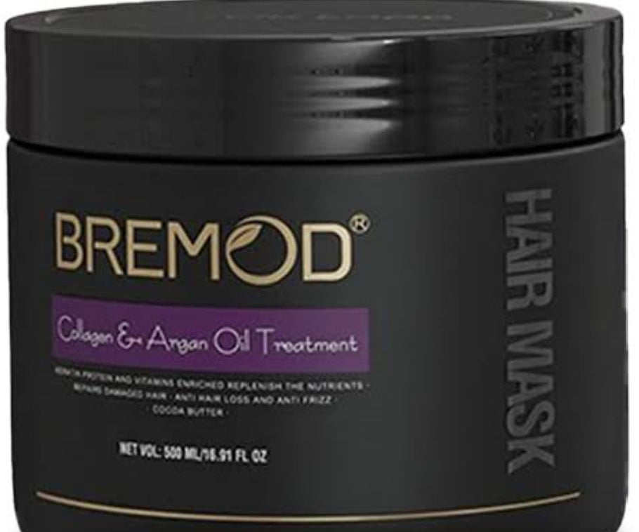 Bremod hair food college And argan oil mask