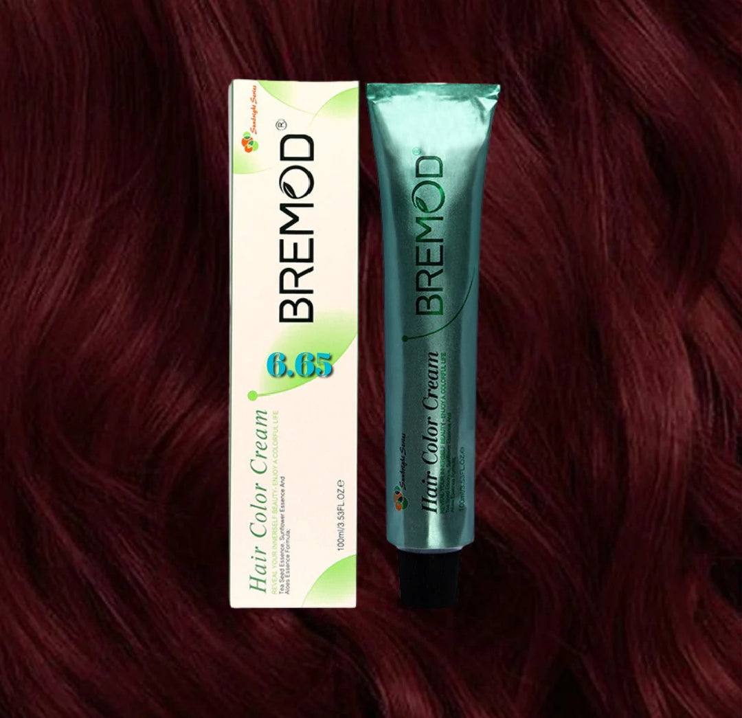 Bremod Hair Color 6.65